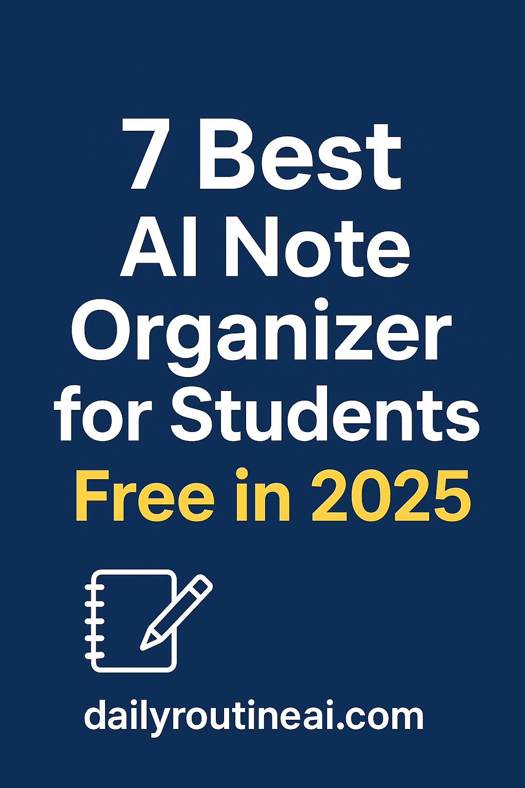 AI Note Organizer for Students Free