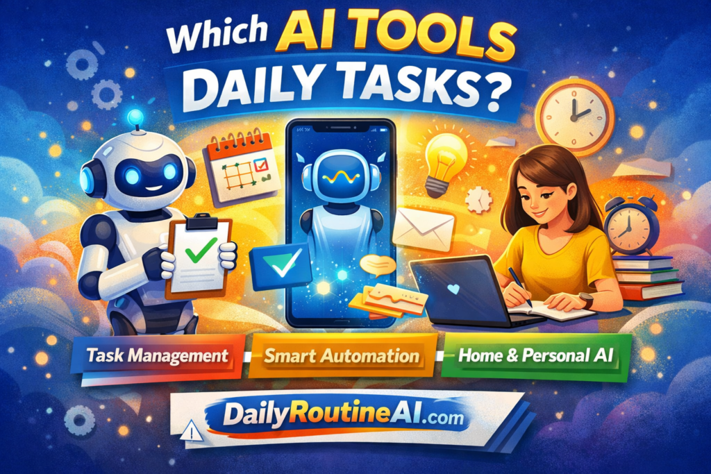 Which AI Tools Help With Daily Tasks