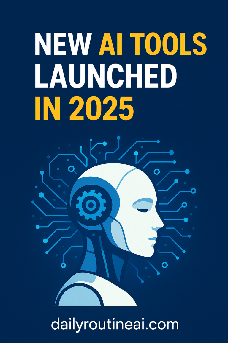 New AI Tools Launched in 2025