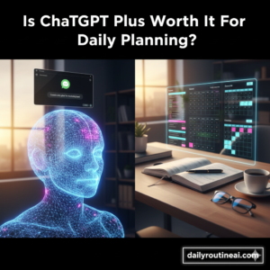 Is ChatGPT Plus Worth It for Daily Planning?
