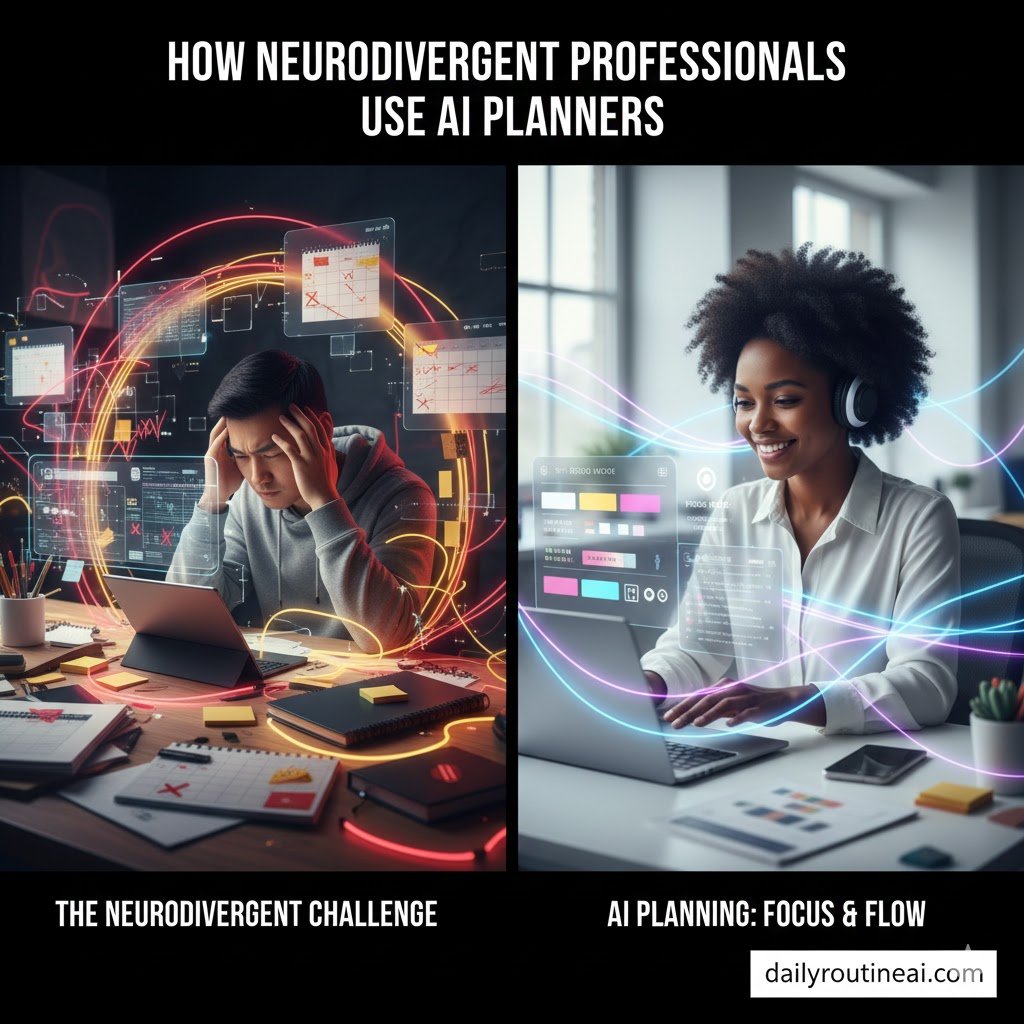 How Neurodivergent Professionals Use AI Planners