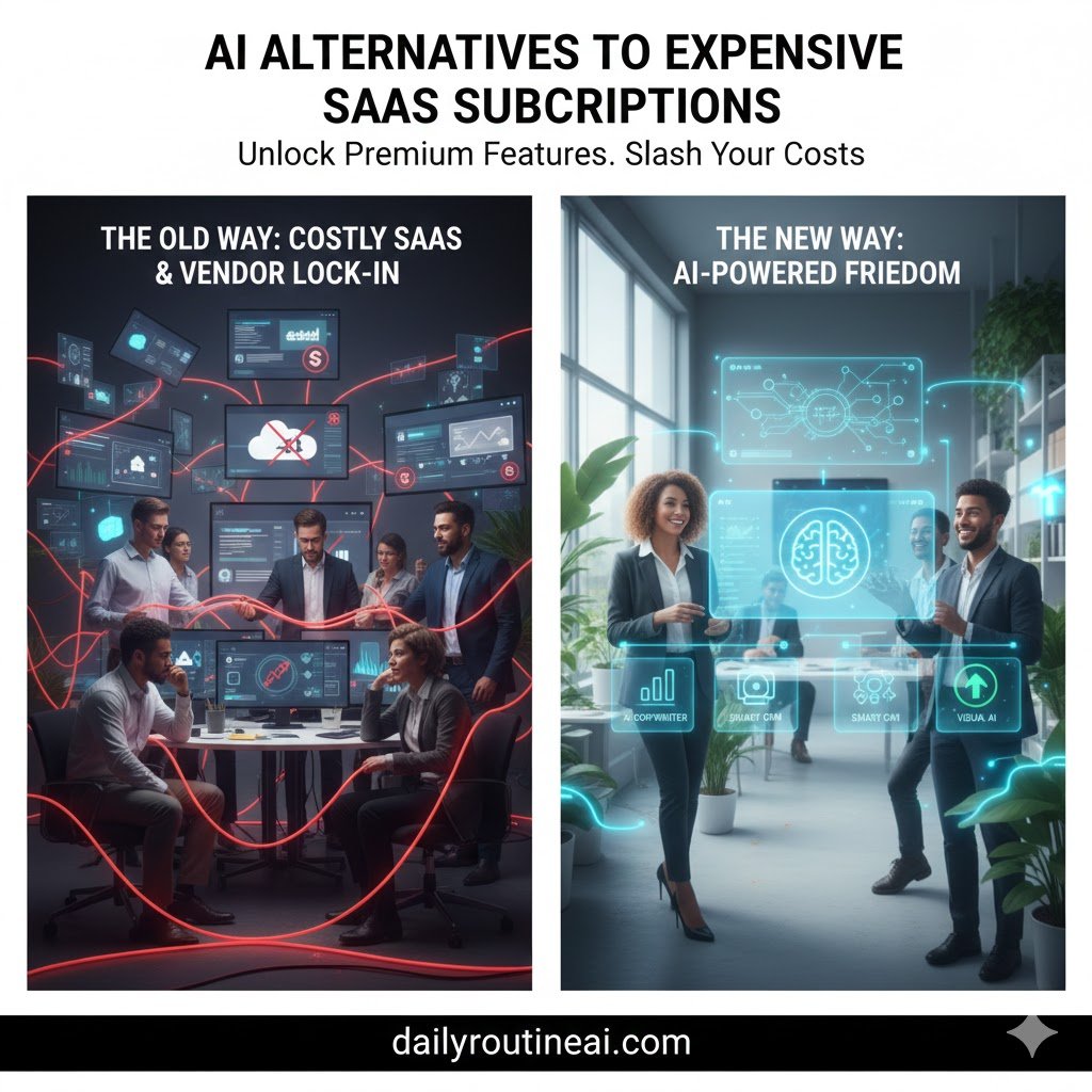 AI Alternatives to Expensive SaaS Subscriptions