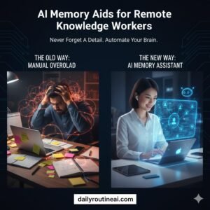 AI Memory Aids for Remote Knowledge Workers