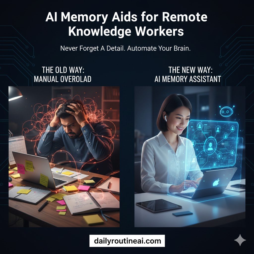 AI Memory Aids for Remote Knowledge Workers