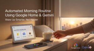 Automated Morning Routine Using Google Home and Gemini