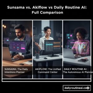 Sunsama vs. Akiflow vs. Daily Routine AI