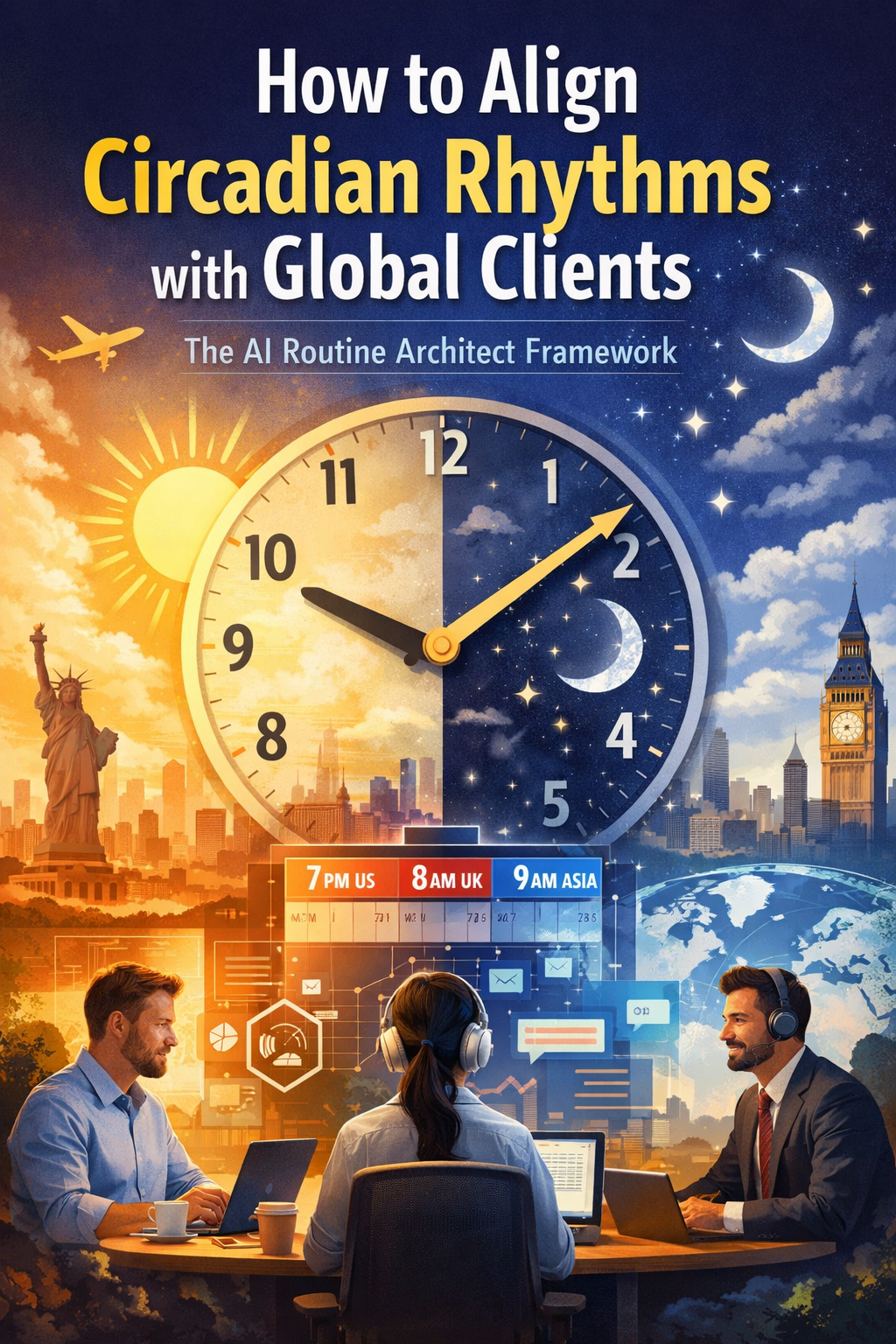 Align Circadian Rhythms with Global Clients