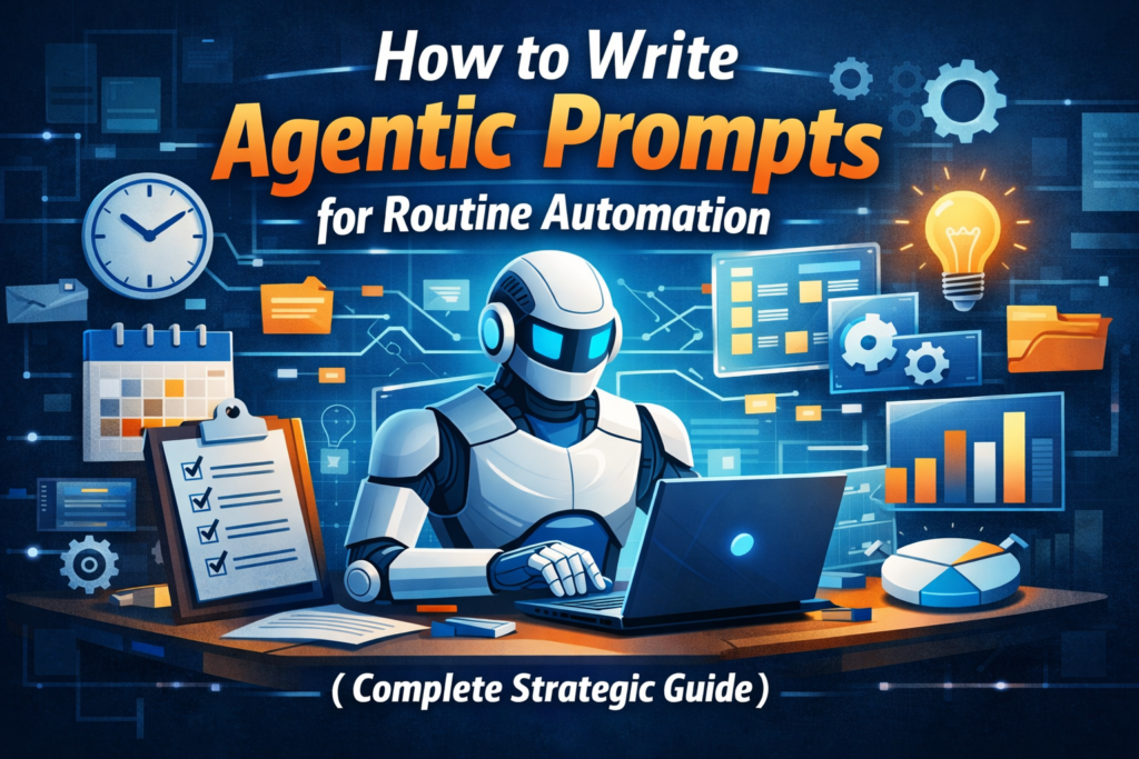 agentic prompts for routine automation