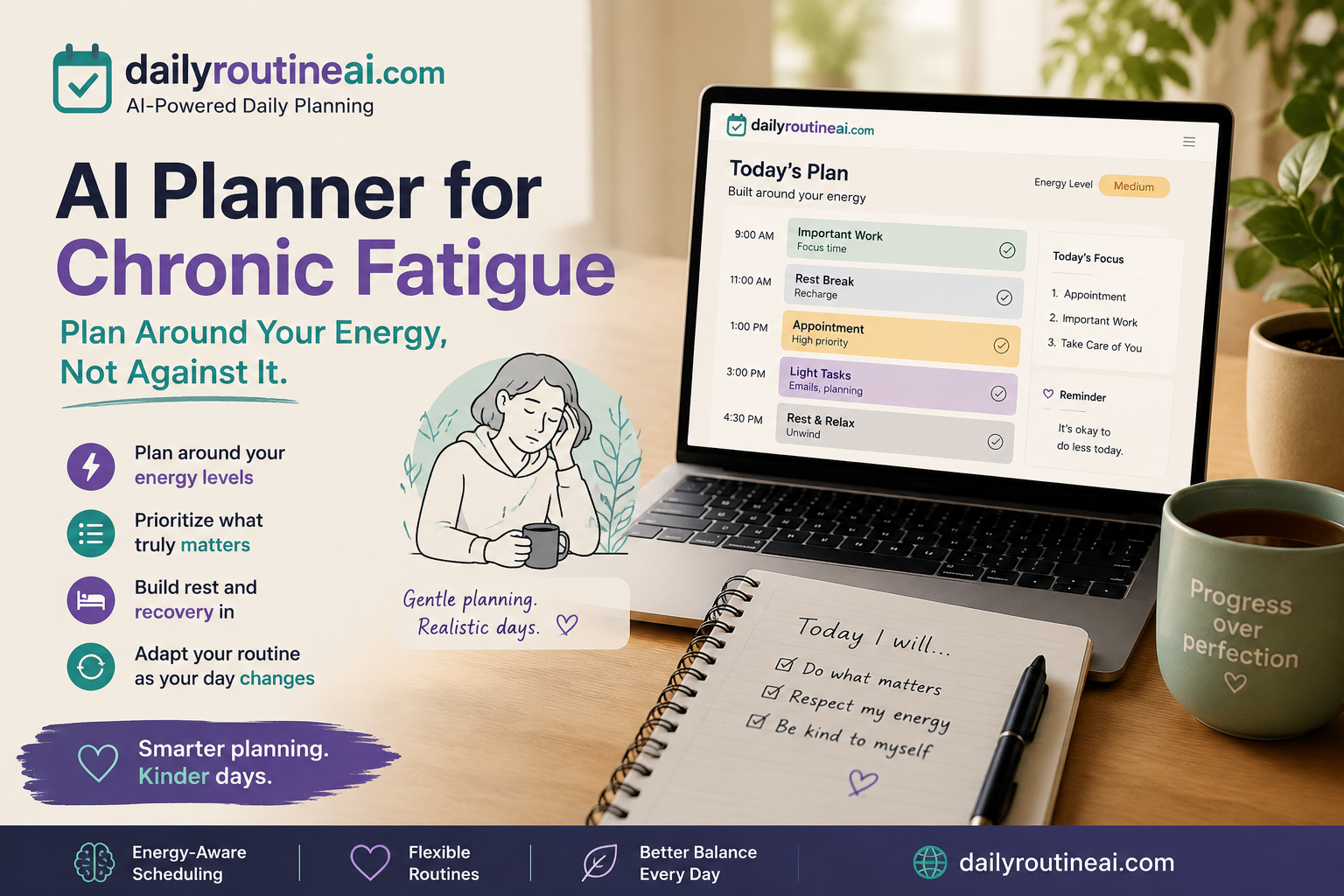 AI Planner for Chronic Fatigue
