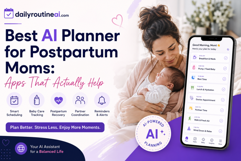 AI Planner for Postpartum Moms