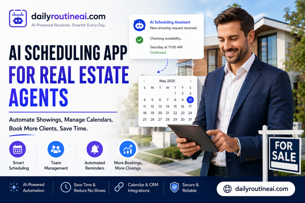 AI Scheduling App for Real Estate Agents