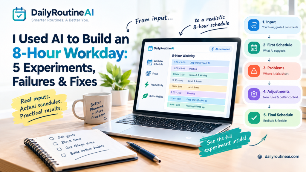 AI workday schedule