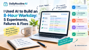 AI workday schedule